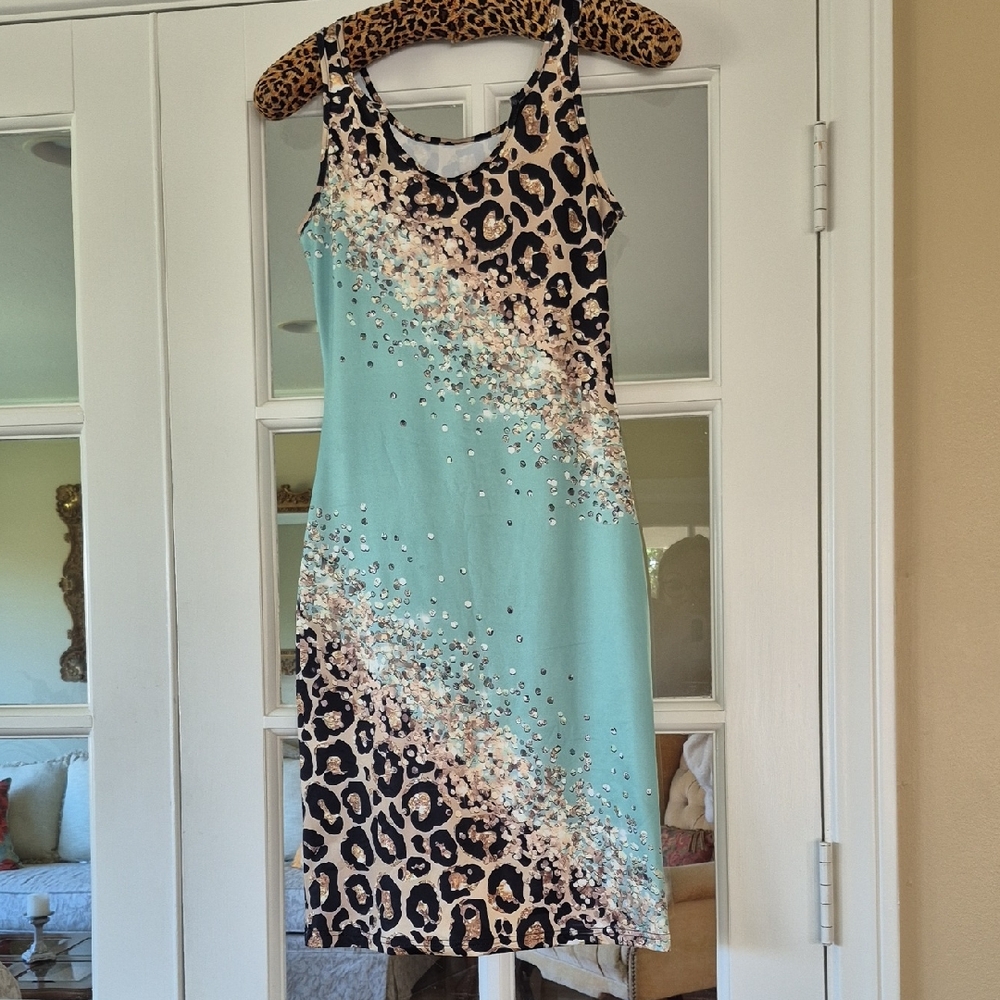 Brand New Leopard Print Dress